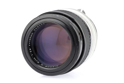 Lot 91 - A Selection of Early Nikon F Mount Lenses
