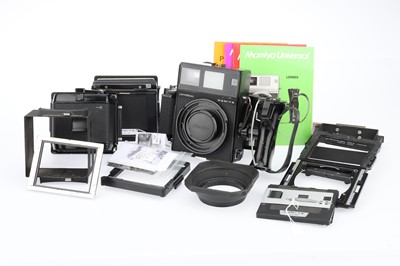 Lot 239 - A Mamiya Universal Medium Format Rangefinder Camera