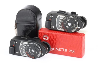 Lot 53 - Two Leica Meter MR Light Meters