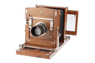 Lot 549 - A Foto Wachtl Praha Half Plate Studio Camera