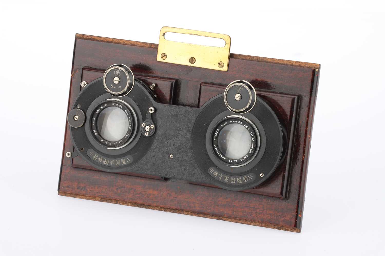 Lot 560 - A Stereo Pair of Taylor-Hobson Cooke Aviar f/6.3 6" Lenses