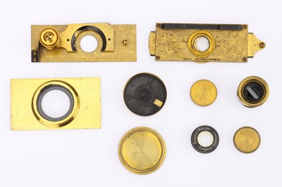 Lot 768 - A Small Collection of Brass Microscope Accessories