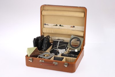 Lot 313 - A Linhof Outfit Case Containing Linhof Accessories