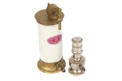 Lot 122 - A Large French Enema Apparatus