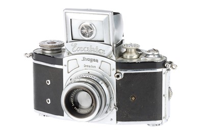 Lot 104 - An Ihagee Kine Exakta Model 1.1 35mm SLR Camera