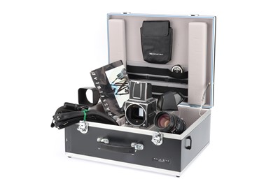 Lot 130 - A Hasselblad 503CX Medium Format Camera, & Friends
