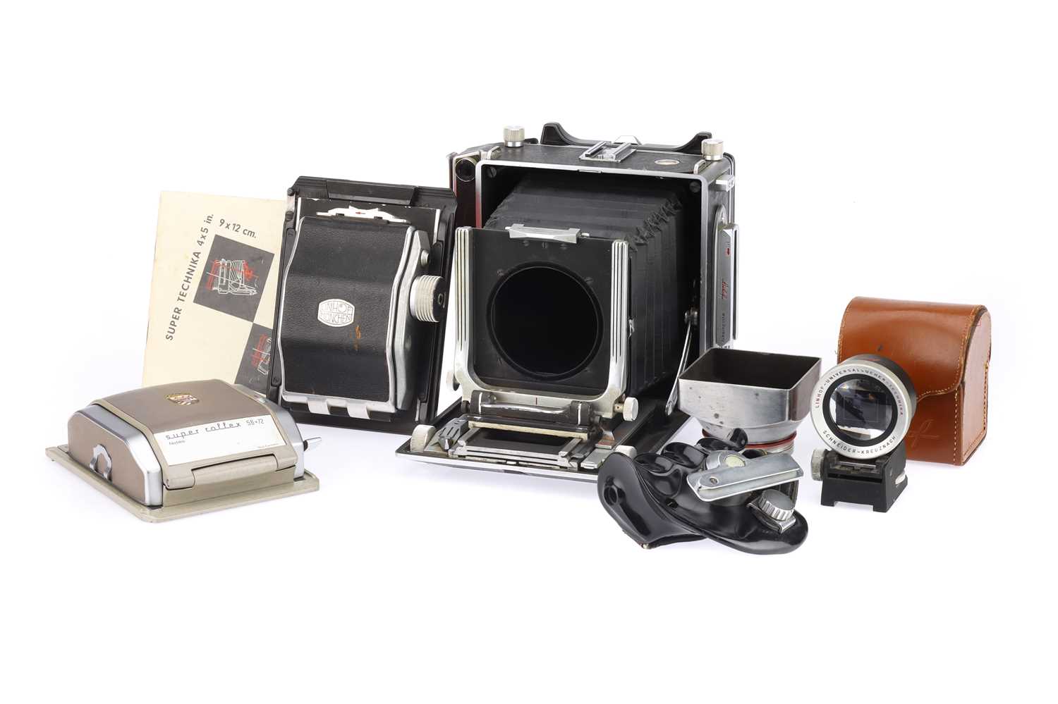 Lot 157 - A Linhof Super Technika III Version 5 Large Format Field Camera