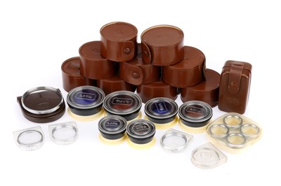 Lot 615 - A Selection of Camera Lens Filters in Pouches