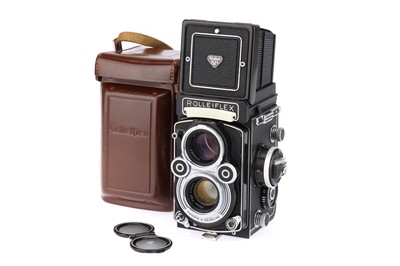 Lot 151 - A Rollei Rolleiflex 3.5F Medium Format TLR Camera