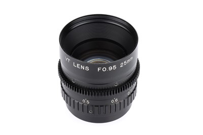 Lot 495 - A VT f/0.95 25mm Camera Lens