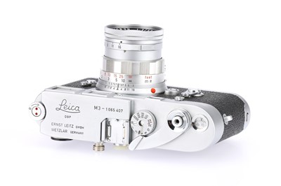 Lot 4 - A Leitz Wetzlar Leica M3 Rangefinder Camera