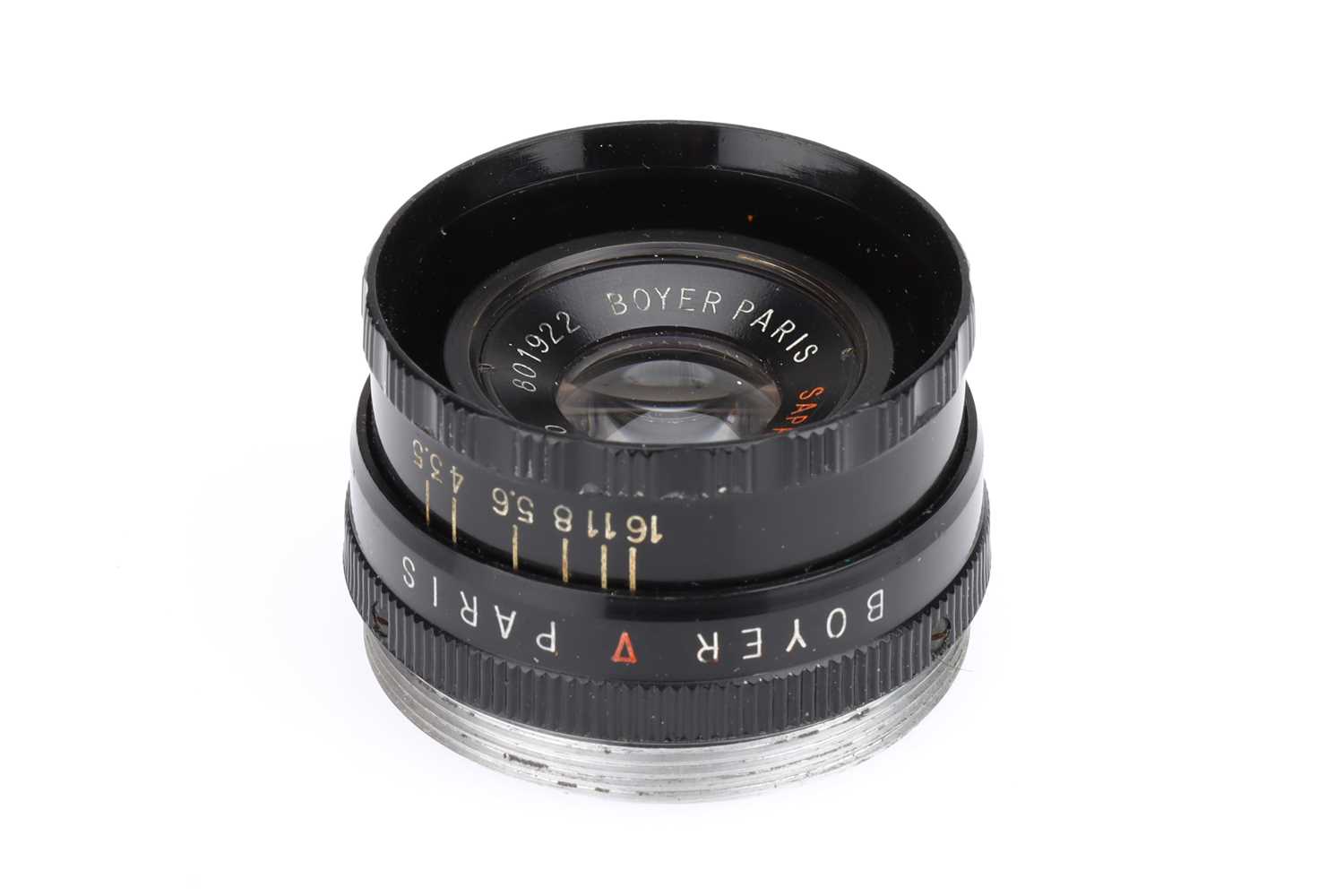 Lot 347 - A Boyer Paris Saphir f/3.5 50mm Lens
