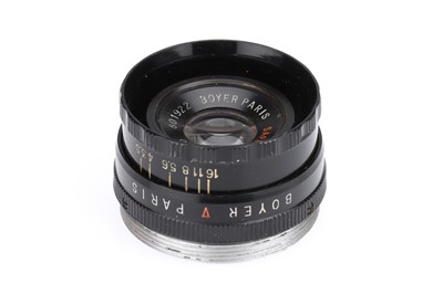 Lot 453 - A Boyer Paris Saphir f/3.5 50mm Lens