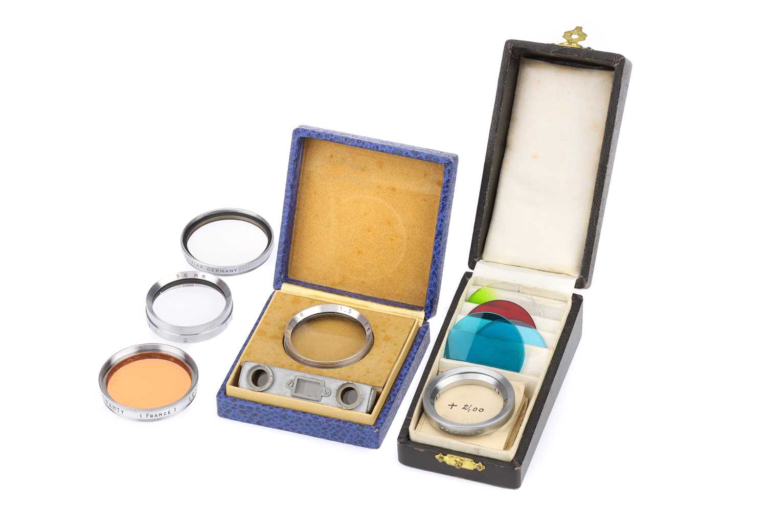 Lot 61 - A Selection of Lens Accessories for Leica Cameras