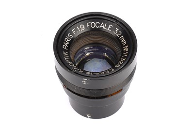 Lot 244 - An Erax-16 Kinoptick Paris f/1.9 32mm Lens