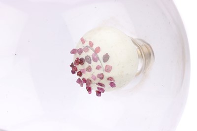 Lot 326 - A Rare Crookes Tube Containing Rubys