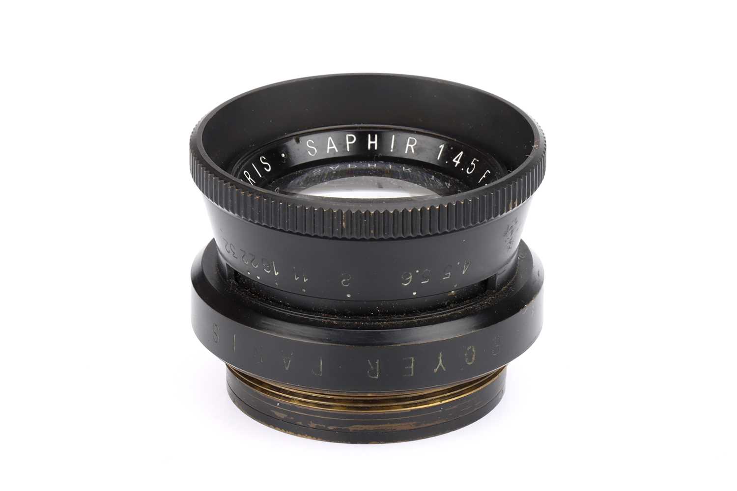 Boyer Paris Saphir B 135mm F:4.5 (agrandissement Boyer Paris Saphir B 135mm F:4.5 (agrandissement