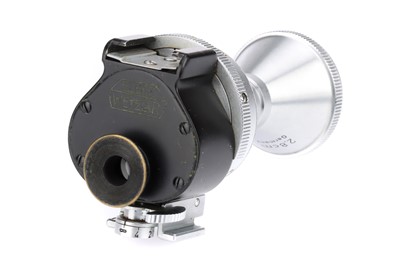 Lot 63 - A Leitz Leica Universal Viewfinder VIOOH & TUVOO Wide Angle Adaptor