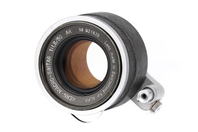 Lot 66 - An Alpa Reflex Kern-Macro-Switar AR f/1.8 50mm Lens