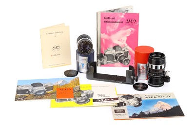 Lot 116 - A Selection of Alpa Telephoto Camera Lenses
