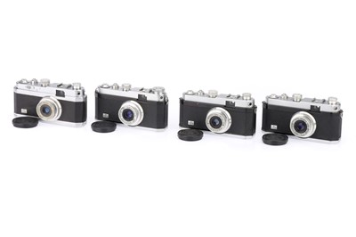 Lot 121 - Four Foca Standard / PF1 35mm Viewfinder Cameras