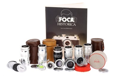 Lot 122 - A Selection of Foca Camera Lenses