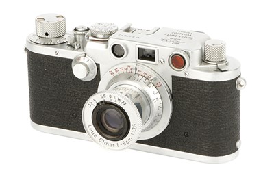 Lot 145 - A Leica IIIf Red Dial Rangefinder Camera