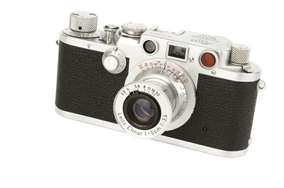 Lot 145 - A Leica IIIf Red Dial Rangefinder Camera