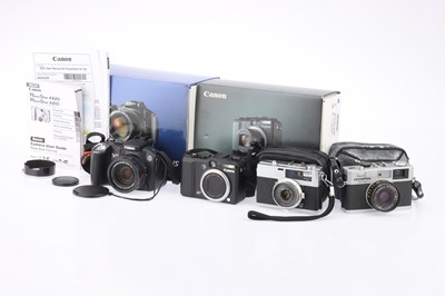 Lot 420 - Four Compact Cameras