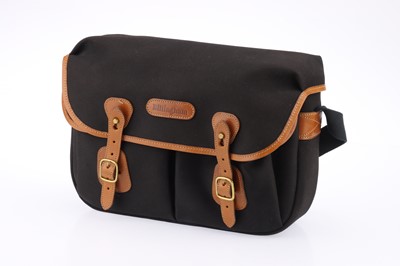 Lot 607 - A Billingham Hadley Black/Tan Medium Camera Bag