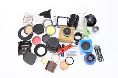 Lot 657 - A Mixed Selection of Lens Accessories