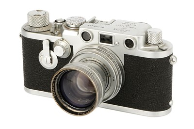 Lot 148 - A Leica IIIf Delay Red Dial Rangefinder Camera