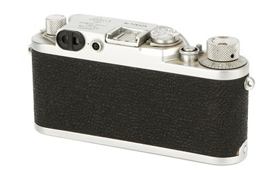 Lot 148 - A Leica IIIf Delay Red Dial Rangefinder Camera