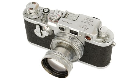 Lot 149 - A Leica IIIf Delay Red Dial Rangefinder Camera