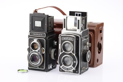 Lot 285 - Two Zeiss Ikon Medium Format TLR Cameras