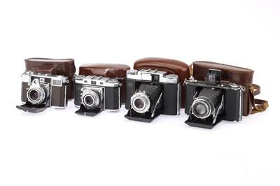 Lot 414 - Four Cameras by Zeiss Ikon