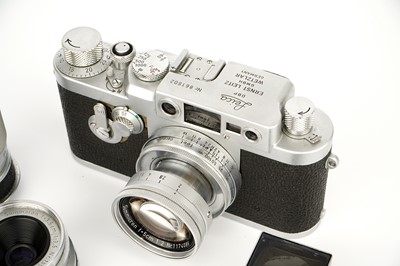 Lot 150 - A Leica IIIg Rangefinder Outfit