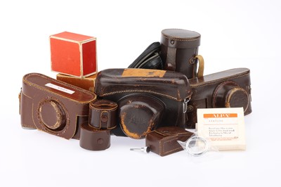 Lot 23 - A Selection of Leica Leather Ever Ready Cases