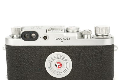 Lot 151 - A Leica IIIg 'British Military' Rangefinder Camera