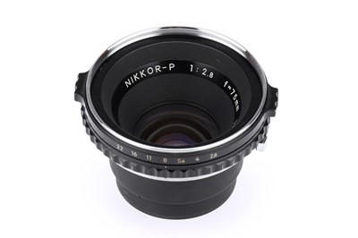 Lot 241 - A Nikon Nikkor-P f/2.8 75mm Camera Lens