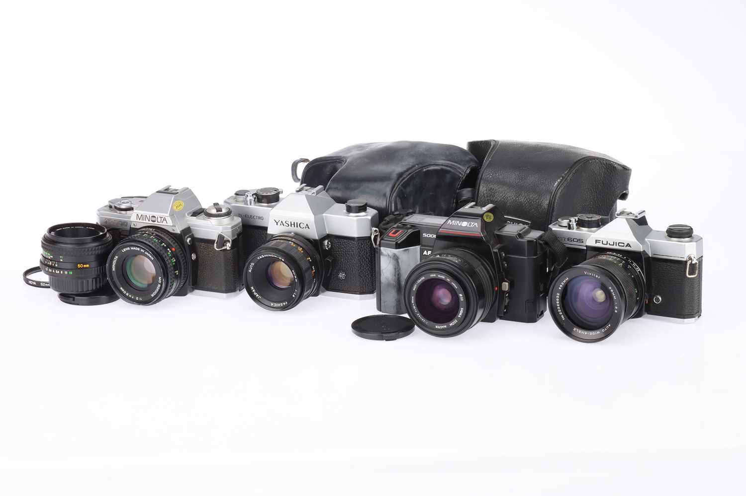 Lot 127 - A Mixed Selection of 35mm SLR Cameras