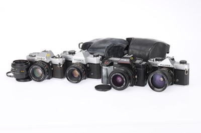 Lot 127 - A Mixed Selection of 35mm SLR Cameras