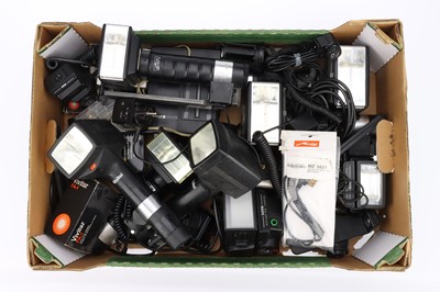 Lot 650 - A Mixed Selection of Metz & Rollei Flash Guns