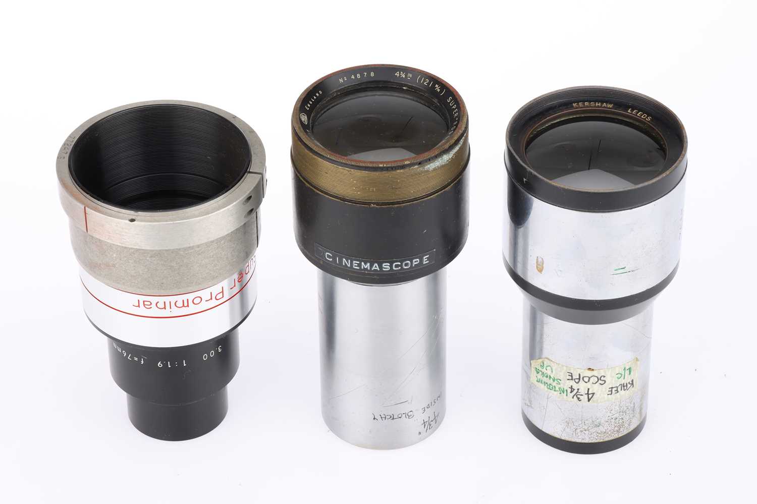 Lot 503 - Three Cinema Projection Lenses