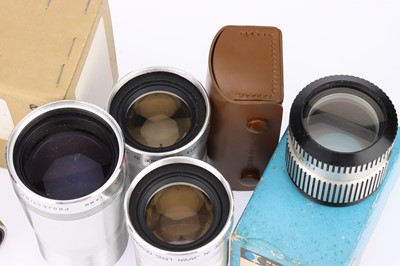 Lot 504 - A Selection of 16mm Projector Lenses