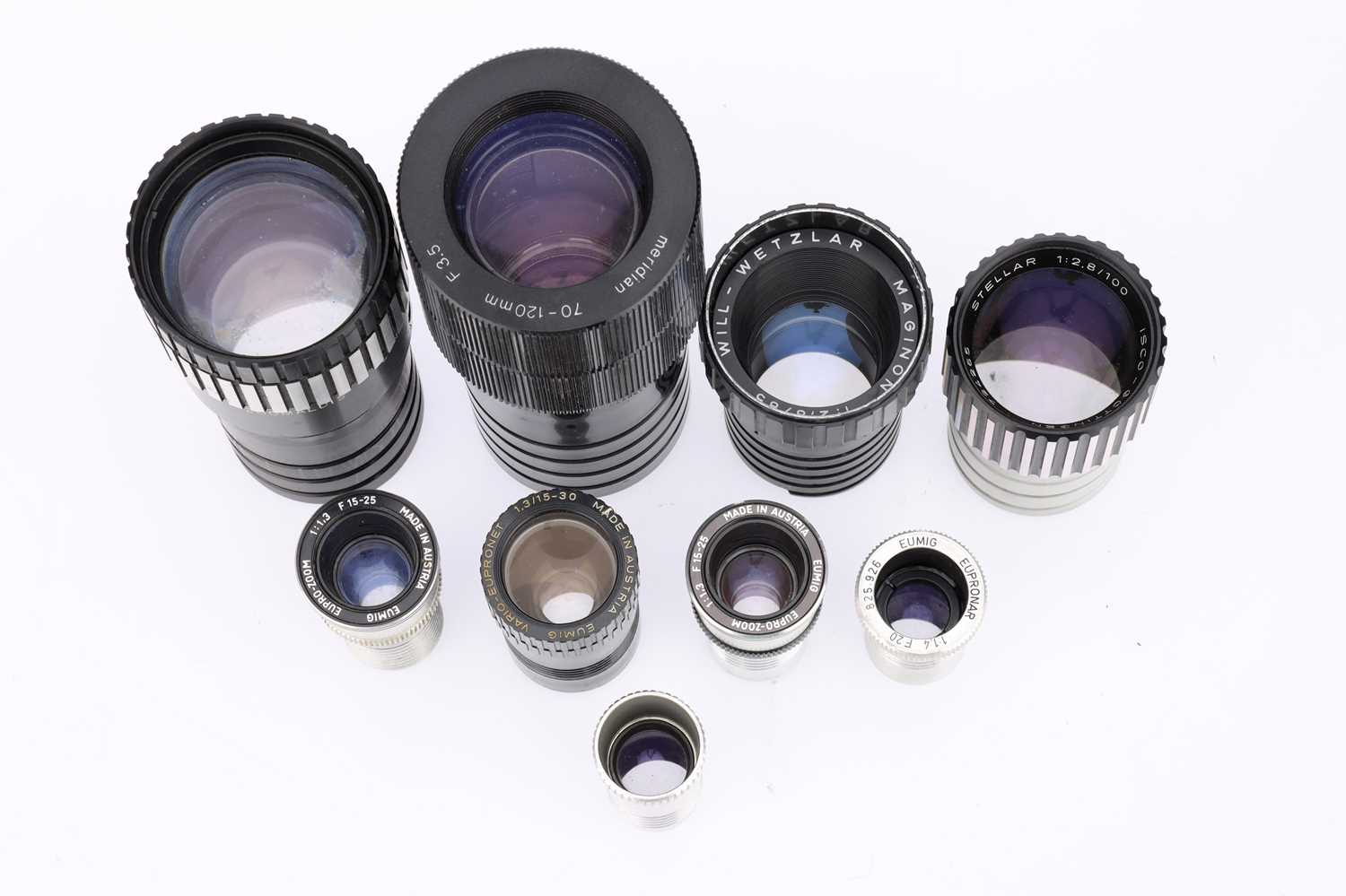 Projection Lens Object Lens Lot 365 - A Selection of 35mm Slide and 8mm Cine