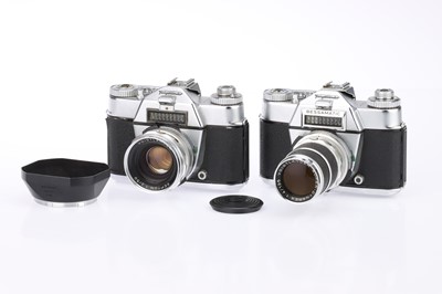 Lot 131 - Two Voigtlander Bessamtic 35mm SLR Cameras