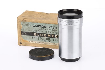 Lot 506 - A Gaumont-Kalee Series K Cinema Projection Lens