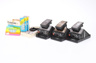 Lot 273 - A Selection of Polaroid SX-70 Instant Cameras