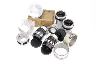 Lot 510 - A Selection of 16mm Projector Anamorphic Lenses